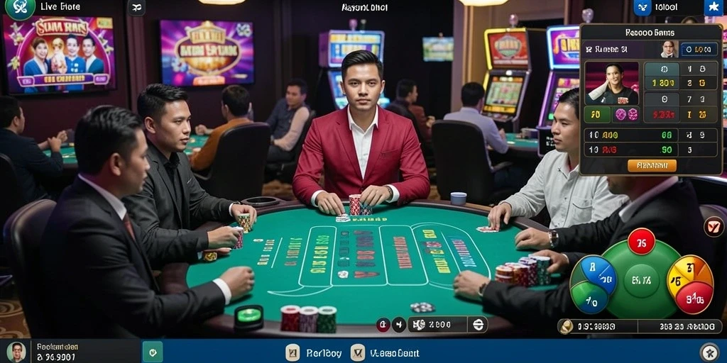 Momen seru saat bermain multiplayer dengan teman-teman.
