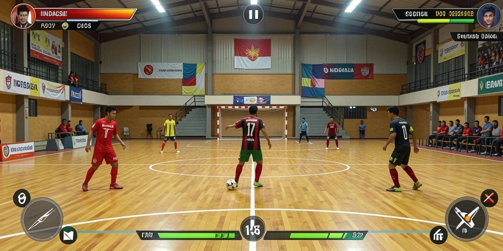 Mode multiplayer yang memungkinkan permainan bersama teman.