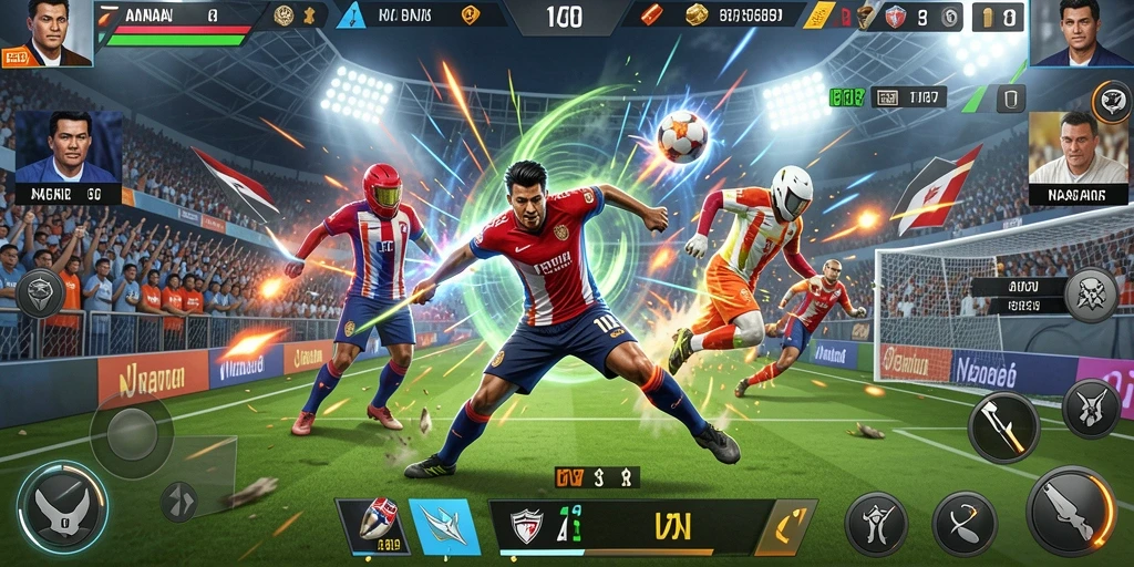 Pencapaian dan reward yang memotivasi pemain.
