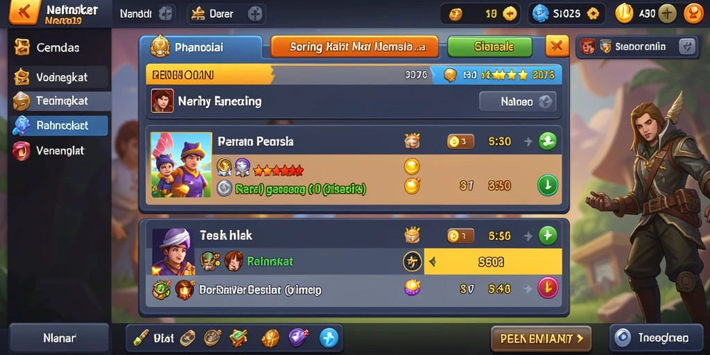 Screenshot memperlihatkan komunitas pemain yang aktif.